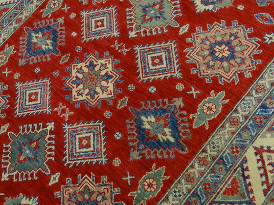 Image 1 of Kazak - 297 x 199 cm - Handgeknoopt vloerkleed