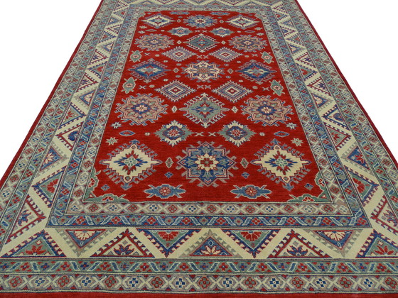 Image 1 of Kazak - 297 x 199 cm - Handgeknoopt vloerkleed