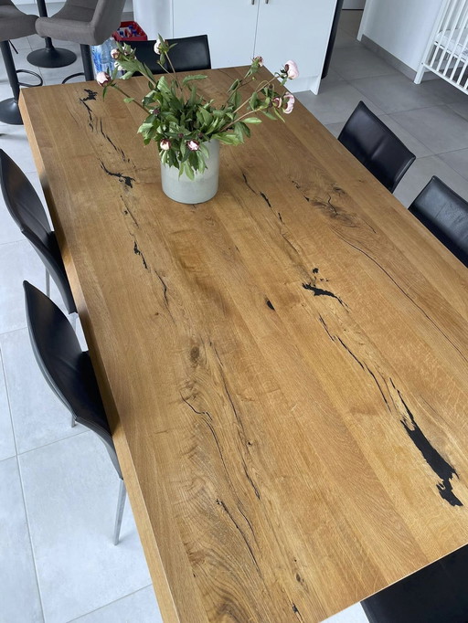 JoliI Forest oak boomstam tafel