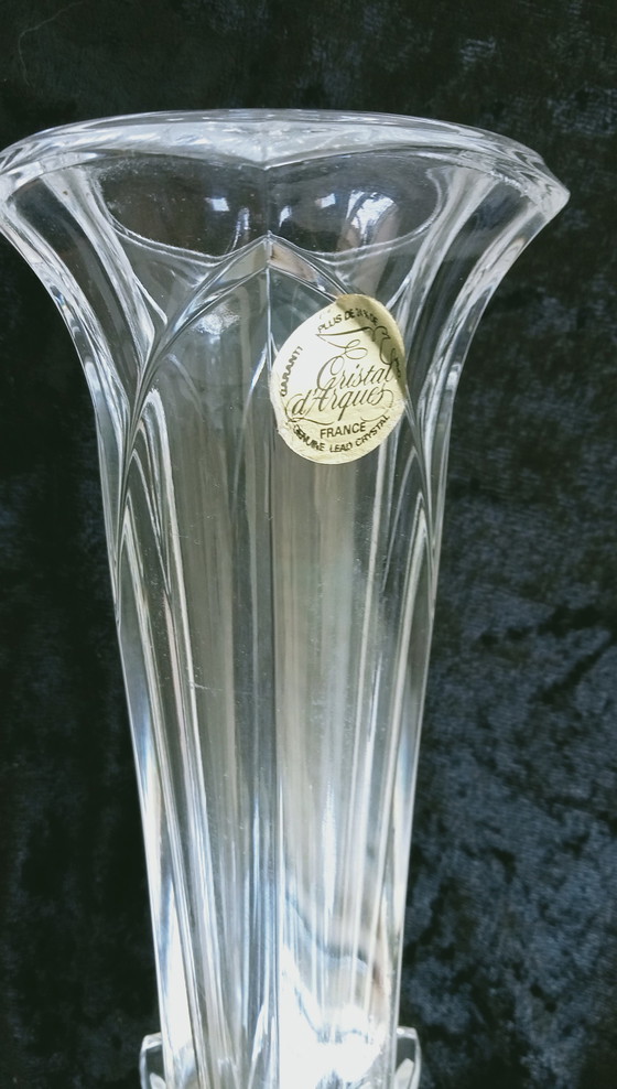 Image 1 of Cristal d'Arque 24% loodkristal art nouveau vaasje