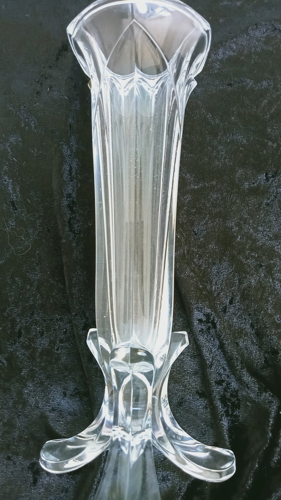 Image 1 of Cristal d'Arque 24% loodkristal art nouveau vaasje