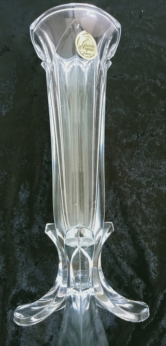 Image 1 of Cristal d'Arque 24% loodkristal art nouveau vaasje