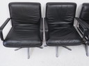 Set van 4 Wilkhahn Delta draaistoelen