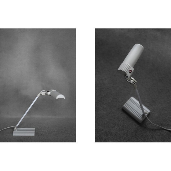 Image 1 of Vintage Dulux Junior verstelbare bureaulamp in aluminium en kunststof voor Lival, Finland 1980