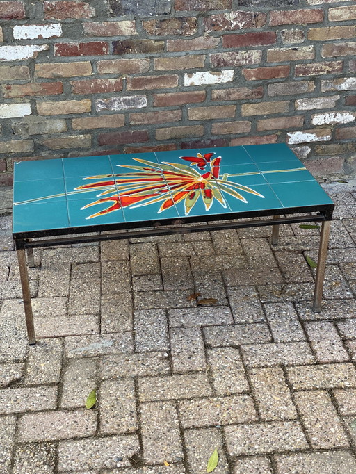 Vintage keramische salontafel uit 1960