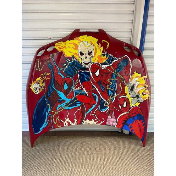 Image 1 of Vintage acryl op Versus kap, 2015