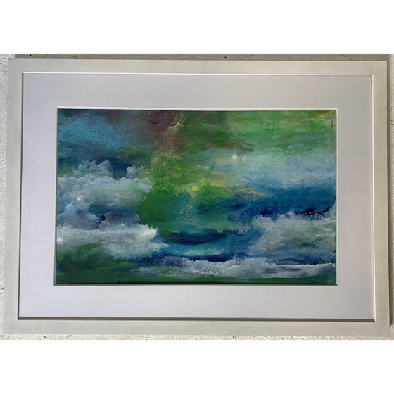 Image 1 of Abstracte vintage compositie van Zenaken, Tsjecho-Slowakije 1954