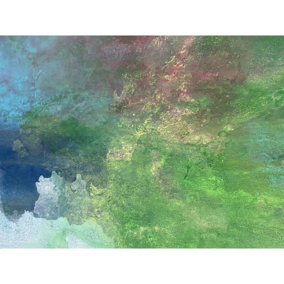 Image 1 of Abstracte vintage compositie van Zenaken, Tsjecho-Slowakije 1954