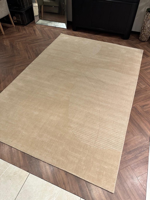 Brinker Vloerkleed Calvi Dark Beige