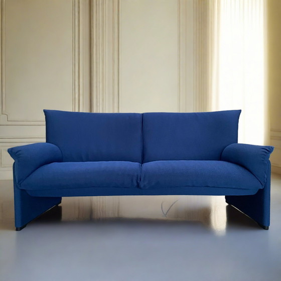 Image 1 of Cassina Palmaria 2-zitsbank design Vico Magistretti 1980