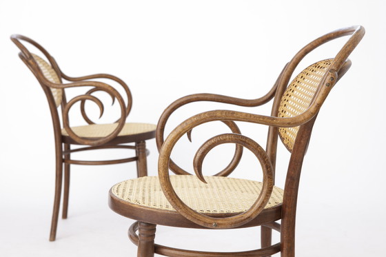 Image 1 of 2 Fauteuils van Michael Thonet voor ZPM Radomsko, nr. 11, jaren 1920, Oostenrijk