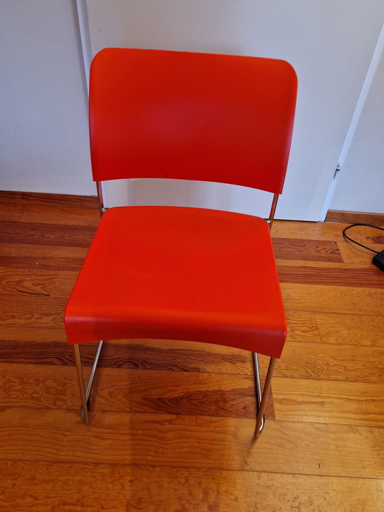 Image 1 of 4X Vitra Sim Chairs Jasper Morrison