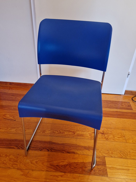 Image 1 of 4X Vitra Sim Chairs Jasper Morrison