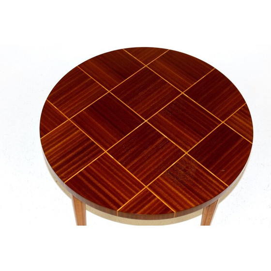 Image 1 of Vintage mahonie salontafel, Zweden 1950