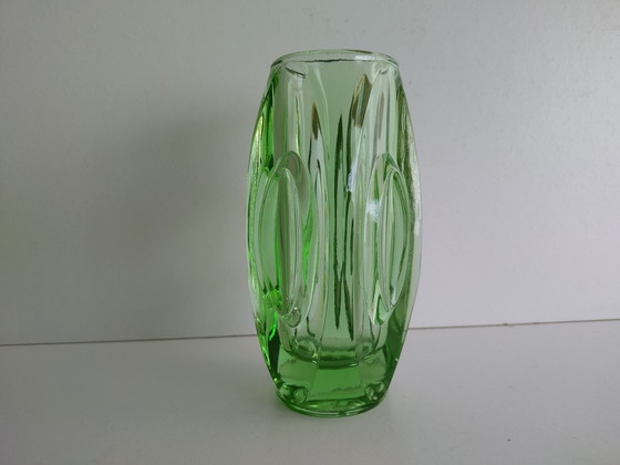 Image 1 of Sklo Lens vase door Rudolf Schrötter