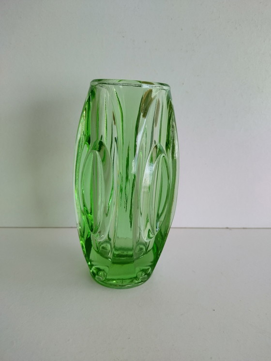 Image 1 of Sklo Lens vase door Rudolf Schrötter