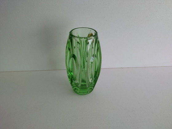 Image 1 of Sklo Lens vase door Rudolf Schrötter