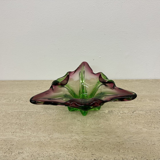 Image 1 of Schaal van Murano glas , 1970S
