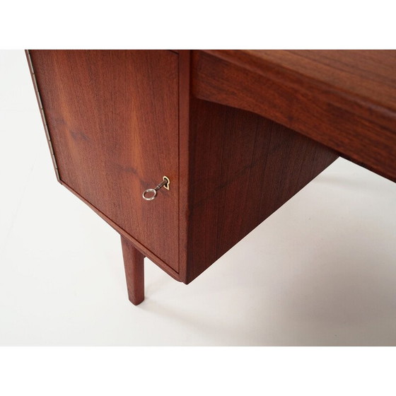 Image 1 of Scandinavisch teakhouten bureau, 1970