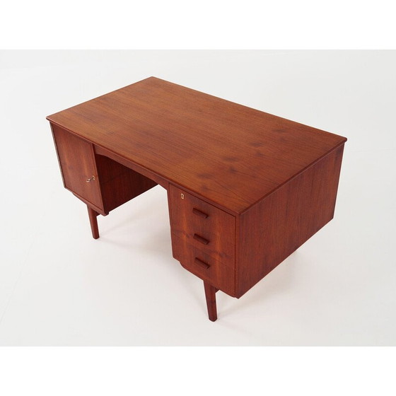 Image 1 of Scandinavisch teakhouten bureau, 1970