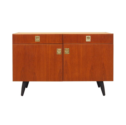 Teak kabinet, Deens ontwerp, 1970S, Productie: Denemarken