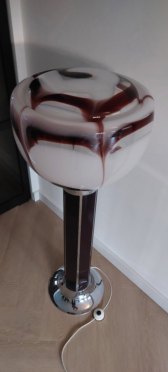 Image 1 of Mazzega Murano vintage jaren zestig vloerlamp