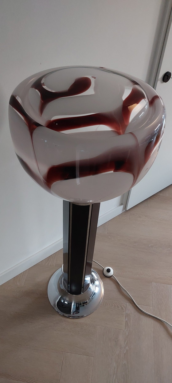 Image 1 of Mazzega Murano vintage jaren zestig vloerlamp