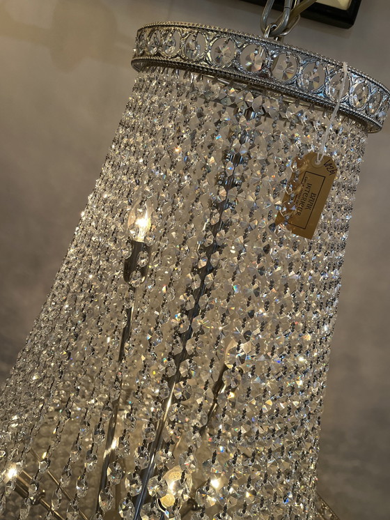 Image 1 of Design Cristallstrass Xxxl Kroonluchter Chrome Kristallen Hanglamp 