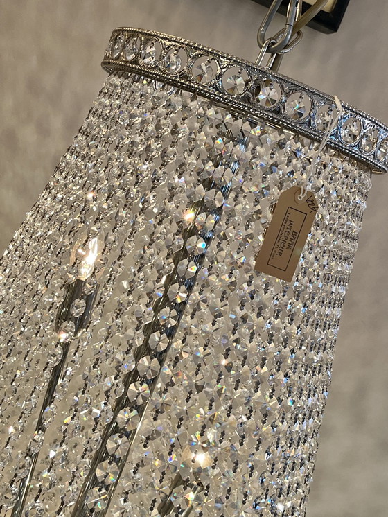 Image 1 of Design Cristallstrass Xxxl Kroonluchter Chrome Kristallen Hanglamp 