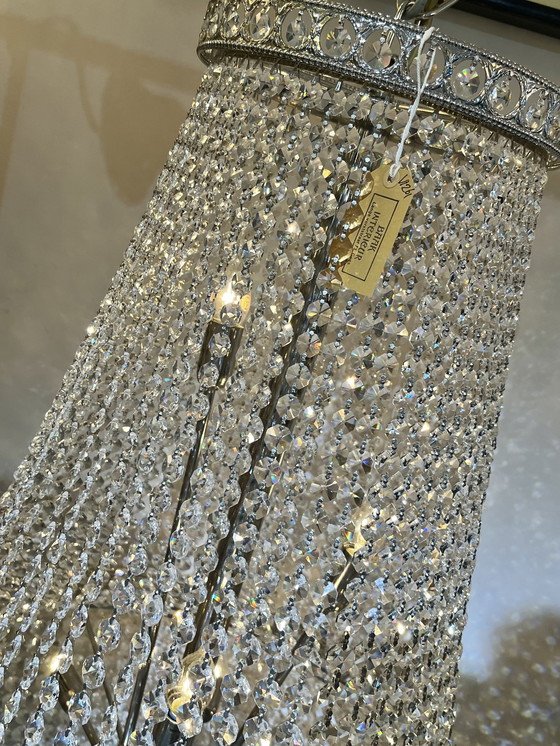 Image 1 of Design Cristallstrass Xxxl Kroonluchter Chrome Kristallen Hanglamp 