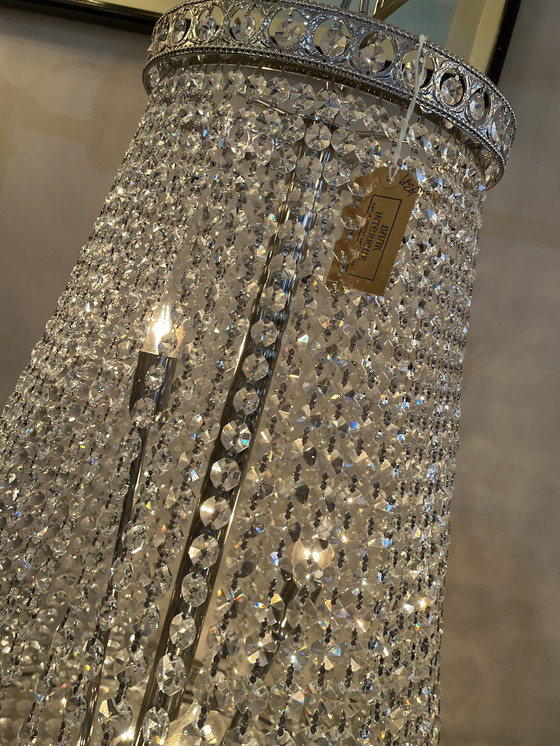 Image 1 of Design Cristallstrass Xxxl Kroonluchter Chrome Kristallen Hanglamp 