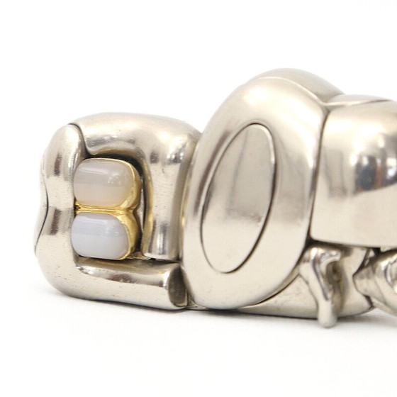 Image 1 of Vintage "La Mini Zoraida" sculptuur in vernikkelde aluminiumlegering van Miguel Barrocal, 1960