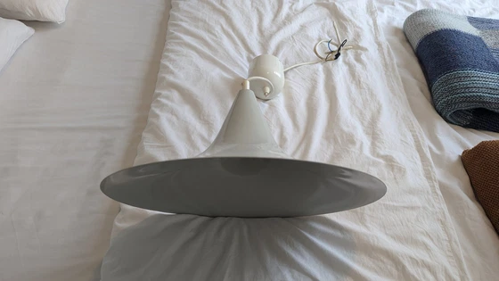 Image 1 of Vintage trompet / heksenhoed hanglamp