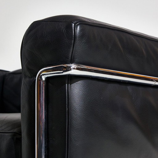 Vintage Lc3 leren fauteuil voor Cassina