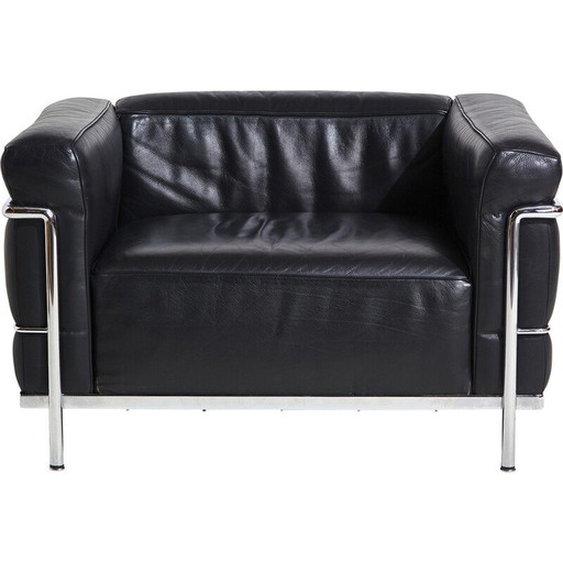 Vintage Lc3 leren fauteuil voor Cassina