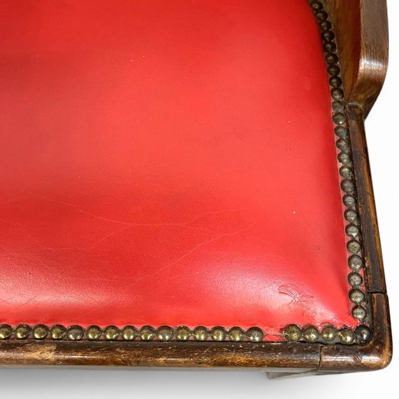 Image 1 of 8 X De Coene Frères Chairs By Kortrijkse Kunstwerkstede
Art Deco 1930S 