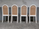 Set van 4 webbing stoelen 80