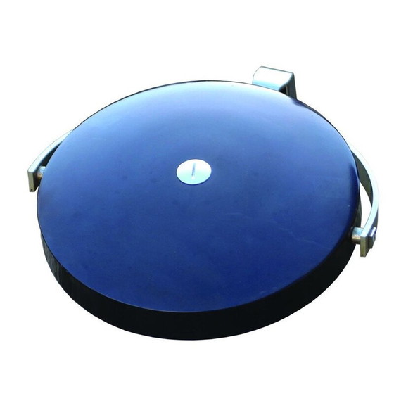 Image 1 of Vintage Fase lamp in zwart en grijs, 1960