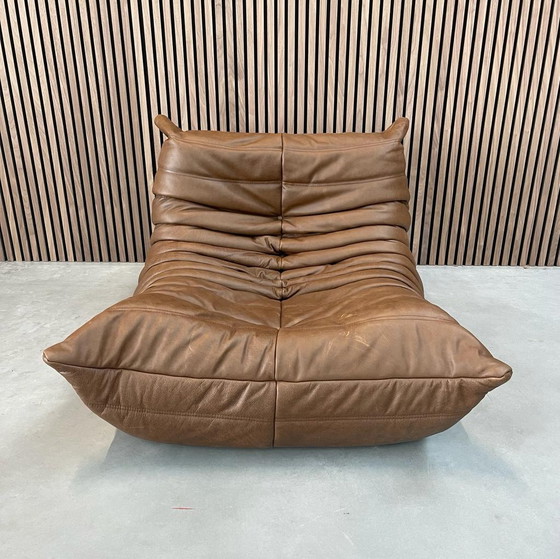 Image 1 of Ligne Roset Togo Mocca Leder