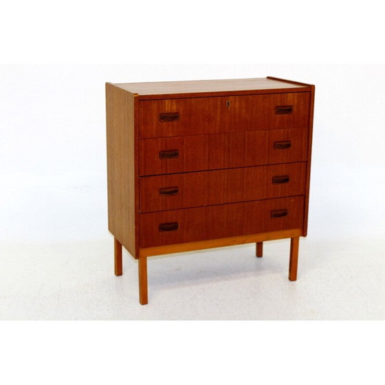 Image 1 of Vintage teakhouten ladekast, Zweden 1960