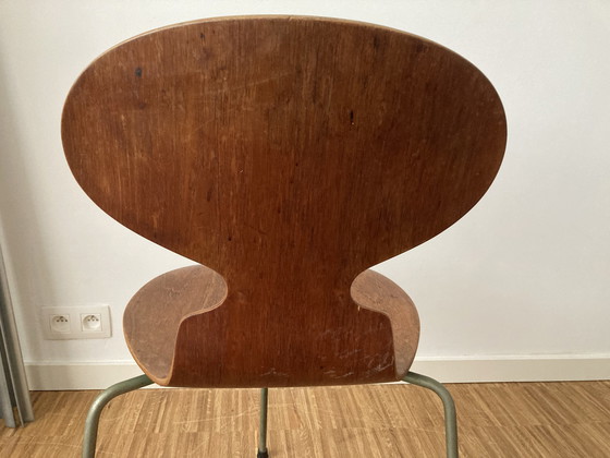 Image 1 of 2x Fritz Hansen Arne Jacobson stoel