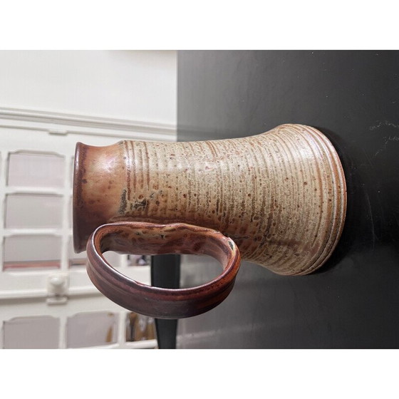 Image 1 of Oude steengoed pyriet kruik, 1970