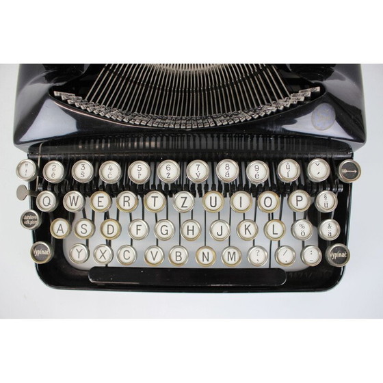 Image 1 of Vintage typemachine "Mirsa" in metaal van Seidl en Naumann, Duitsland 1934