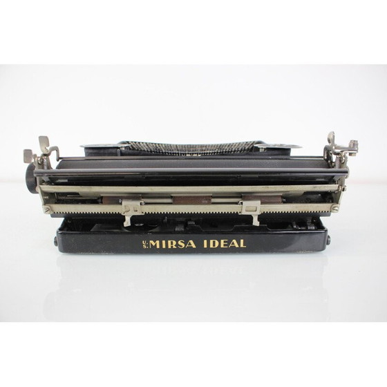 Image 1 of Vintage typemachine "Mirsa" in metaal van Seidl en Naumann, Duitsland 1934