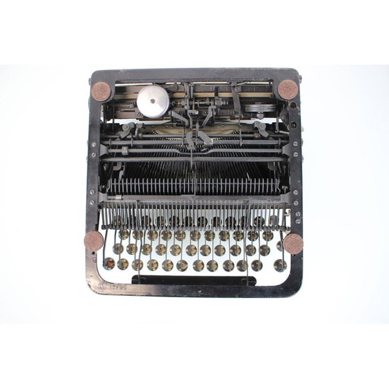 Image 1 of Vintage typemachine "Mirsa" in metaal van Seidl en Naumann, Duitsland 1934