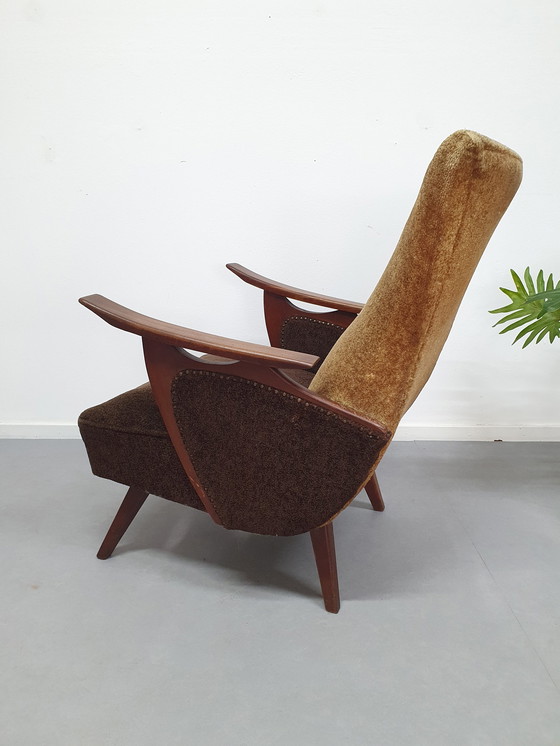 Image 1 of Mid-Century Deens Design Fateuil. Jaren 60 Armchair/Stoel. 