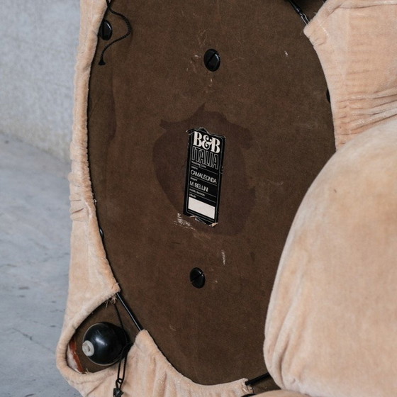 Image 1 of Vintage Camaleonda woonkamer set door Mario Bellini voor B&B, Italië 1970