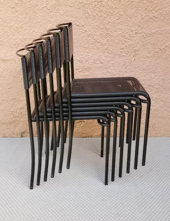 Image 1 of 9x Alias Spaghetti Gemini chairs