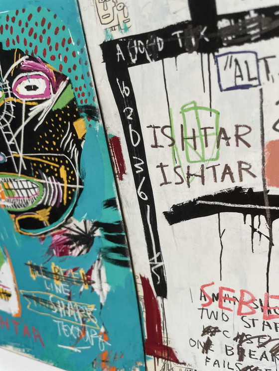 Image 1 of Jean Michel Basquiat - Ishtar-poster