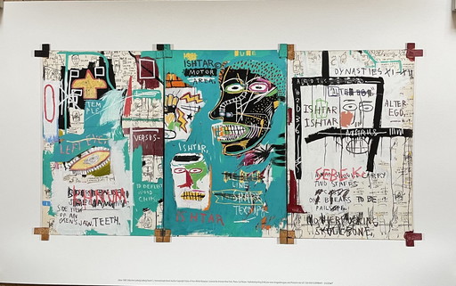 Jean Michel Basquiat - Ishtar-poster